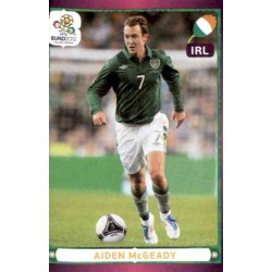 Aiden McGeady In Action Republic of Ireland 366 Panini Uefa Euro 2012 Poland Ukraine