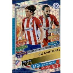 Juanfran - Filipe Luís Defensive Duo ATL18 Match Attax Champions 2016-17
