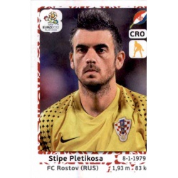 Stipe Pletikosa Croatia 374 Panini Uefa Euro 2012 Poland Ukraine
