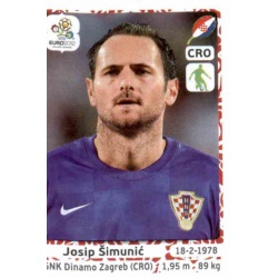 Josip Simunic Croatia 376 Panini Uefa Euro 2012 Poland Ukraine