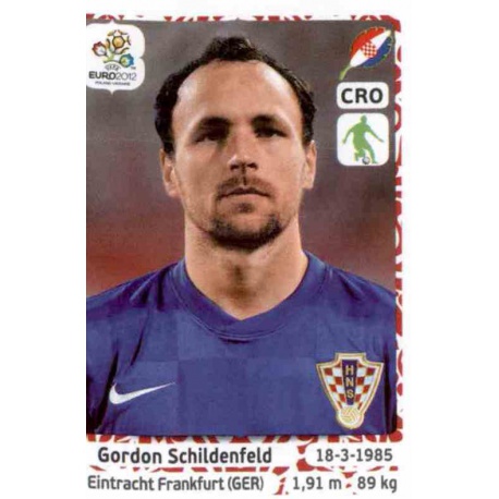 Gordon Schildenfeld Croatia 379 Panini Uefa Euro 2012 Poland Ukraine