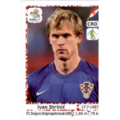 Ivan Strinic Croatia 380 Panini Uefa Euro 2012 Poland Ukraine