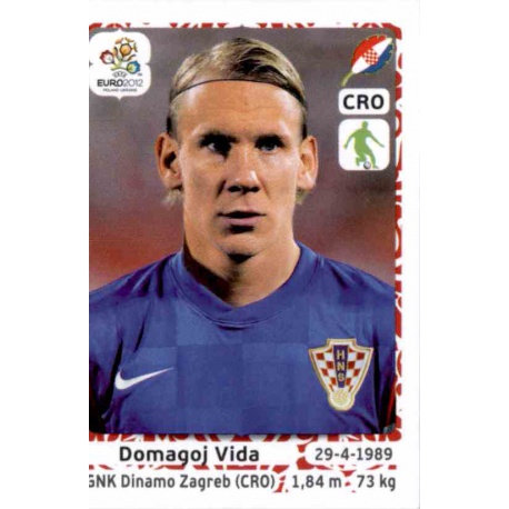 Domagoj Vida Croatia 381 Panini Uefa Euro 2012 Poland Ukraine