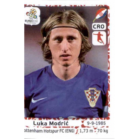 Panini EM 2012 395 Luka Modric Croatia Hrvatska Kroatien UEFA Euro 12 