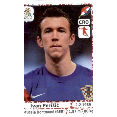 Ivan Perisic Croatia 389 Panini Uefa Euro 2012 Poland Ukraine