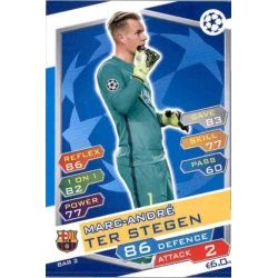 Marc-André ter Stegen Barcelona FCB2 Match Attax Champions 2016-17