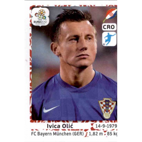 Ivica Olic Croatia 392 Panini Uefa Euro 2012 Poland Ukraine
