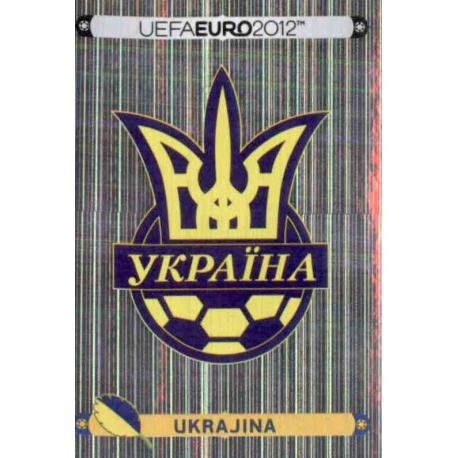 Badge Ukraine 398 Panini Uefa Euro 2012 Poland Ukraine
