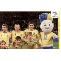Team Photo 2 Ukraine 400 Panini Uefa Euro 2012 Poland Ukraine