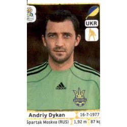 Andriy Dykan Ukraine 403 Panini Uefa Euro 2012 Poland Ukraine