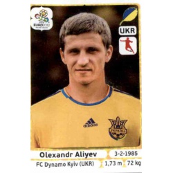 Olexandr Aliyev Ukraine 414 Panini Uefa Euro 2012 Poland Ukraine