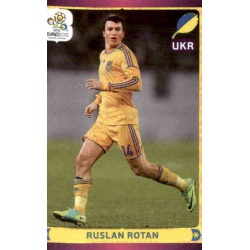 Ruslan Rotan In Action Ukraine 423 Panini Uefa Euro 2012 Poland Ukraine