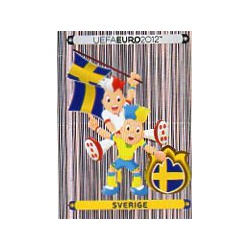 Mascota Sweden 426 Panini Uefa Euro 2012 Poland Ukraine
