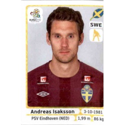 Andreas Isaksson Sweden 432 Panini Uefa Euro 2012 Poland Ukraine