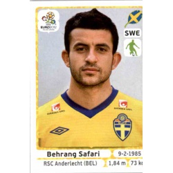 Behrang Safari Sweden 440 Panini Uefa Euro 2012 Poland Ukraine