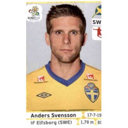Andres Svensson Sweden 441 Panini Uefa Euro 2012 Poland Ukraine