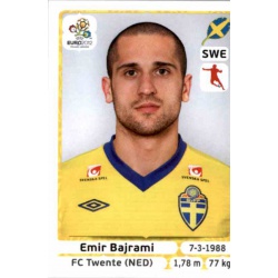 Emir Bajrami Sweden 447 Panini Uefa Euro 2012 Poland Ukraine