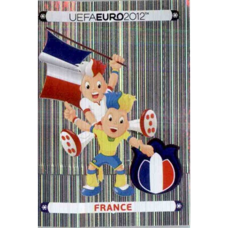 Mascota France 455 Panini Uefa Euro 2012 Poland Ukraine