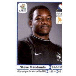 Steve Mandanda France 462 Panini Uefa Euro 2012 Poland Ukraine