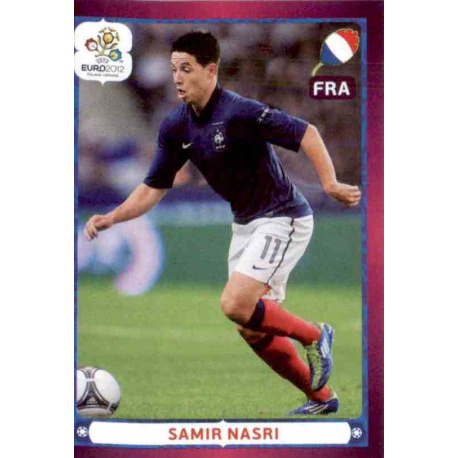 Samir Nasri In Action France 482 Panini Uefa Euro 2012 Poland Ukraine