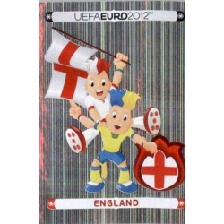 Mascot England 484 Panini Uefa Euro 2012 Poland Ukraine