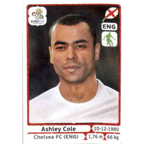 Ashley Cole England 493 Panini Uefa Euro 2012 Poland Ukraine