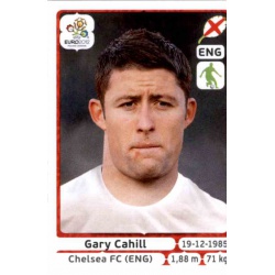 Gary Cahill England 495 Panini Uefa Euro 2012 Poland Ukraine