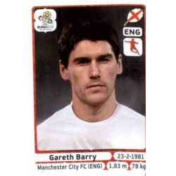 Gareth Barry England 498 Panini Uefa Euro 2012 Poland Ukraine