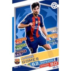André Gomes Barcelona FCB13 Match Attax Champions 2016-17