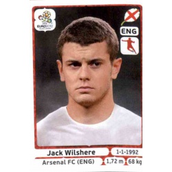 Jack Wilshere England 502 Panini Uefa Euro 2012 Poland Ukraine