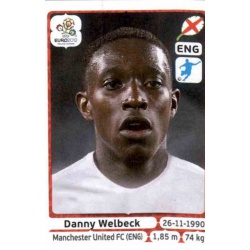 Danny Welbeck England 507 Panini Uefa Euro 2012 Poland Ukraine