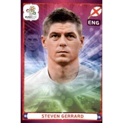 Steven Gerrard In Action England 510 Panini Uefa Euro 2012 Poland Ukraine