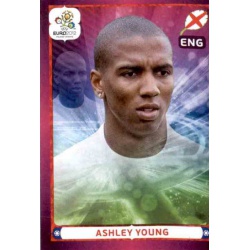 Ashley Young In Action England 511 Panini Uefa Euro 2012 Poland Ukraine