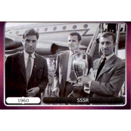 Euro 1960 Soviet Union 514 Panini Uefa Euro 2012 Poland Ukraine