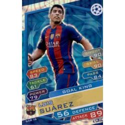 Luis Suárez Goal King FCB16 Match Attax Champions 2016-17