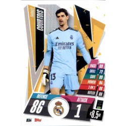 Thibaut Courtois Real Madrid REA4 Match Attax Champions International 2020-21