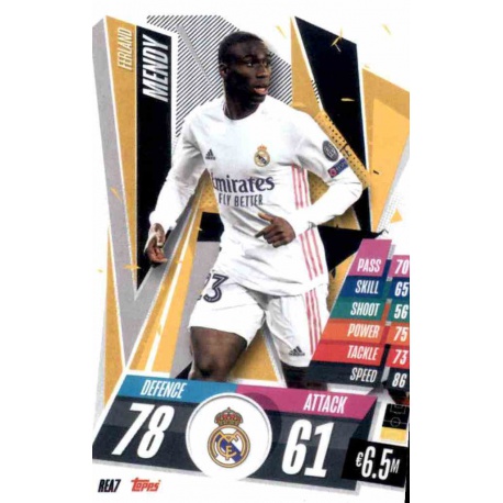 Ferland Mendy Real Madrid REA7 Match Attax Champions International 2020-21