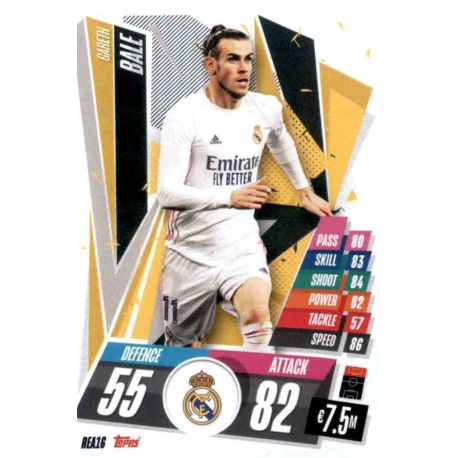 Gareth Bale Real Madrid REA16 Match Attax Champions International 2020-21