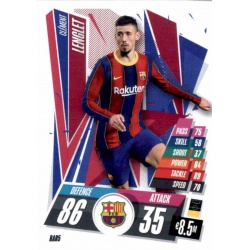 Clement Lenglet Barcelona BAR5 Match Attax Champions International 2020-21