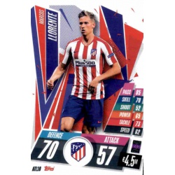 Marcos Llorente Atlético Madrid ATL10 Match Attax Champions International 2020-21