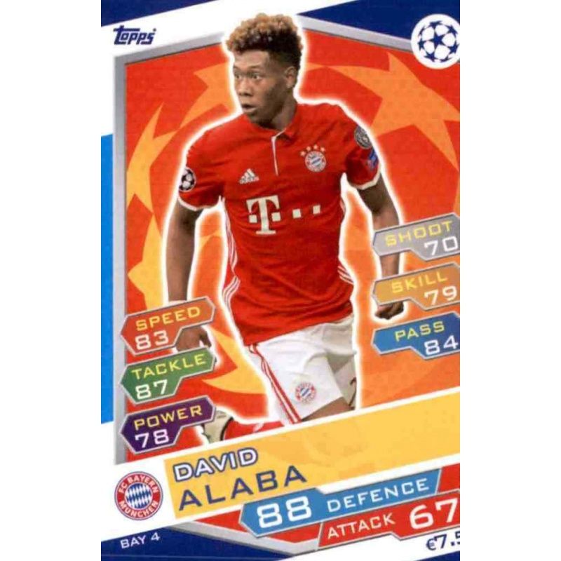 Panini FC Bayern München 2018/19 Sticker 52 David Alaba 