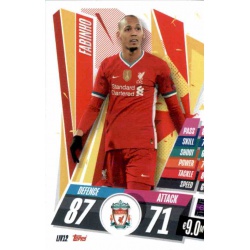 Fabinho Liverpool LIV12 Match Attax Champions International 2020-21