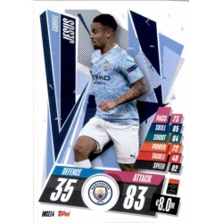 Gabriel Jesus Manchester City MCI14 Match Attax Champions International 2020-21