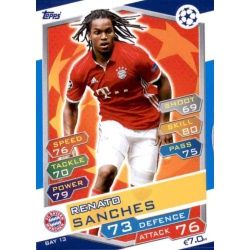 Renato Sanches Bayern München BAY13 Match Attax Champions 2016-17