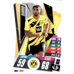 Mahmoud Dahoud Borussia Dortmund DOR13 Match Attax Champions International 2020-21