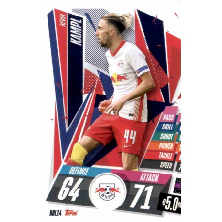 Kevin Kampl RB Leipzig RBL14 Match Attax Champions International 2020-21