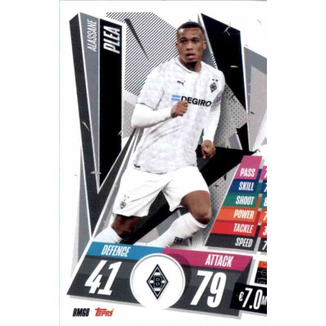 Alassane Plea Borussia Monchengladbach BMG8 Match Attax Champions International 2020-21