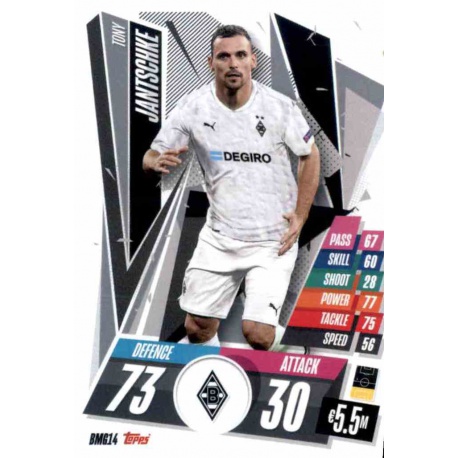 Tony Jantschke Borussia Monchengladbach BMG14 Match Attax Champions International 2020-21