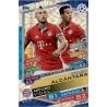 Thiago Alcántara - Arturo Vidal Midfield Duo BAY18 Match Attax Champions 2016-17