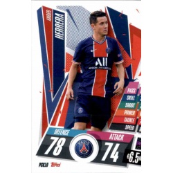 Ander Herrera PSG PSG10 Match Attax Champions International 2020-21